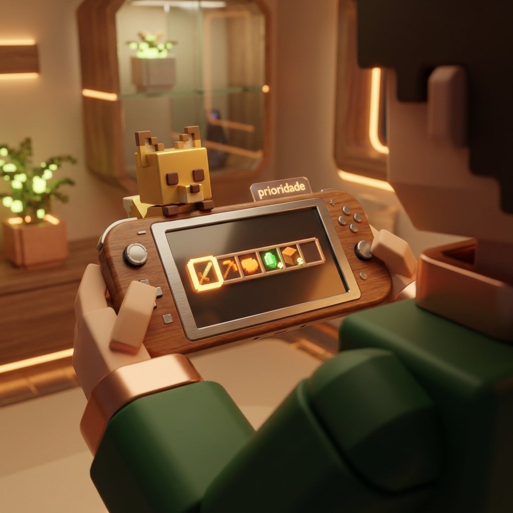 Teenager hands holding game console 202607211808