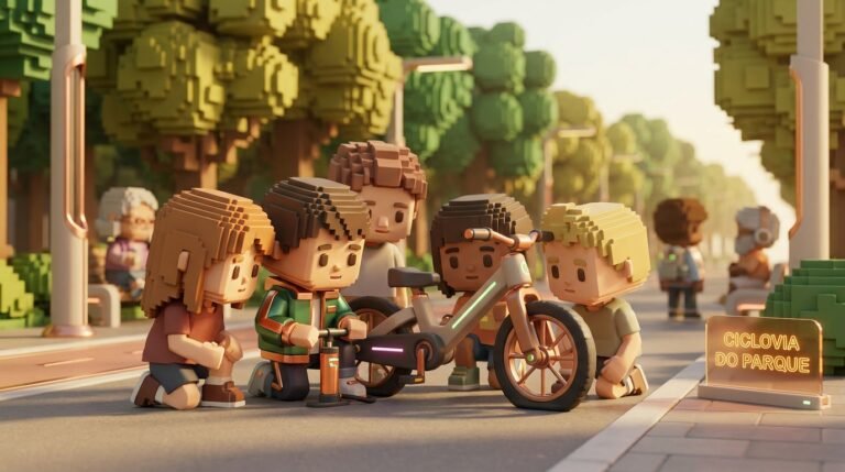 Children helping with bicycle fl… 202608141432