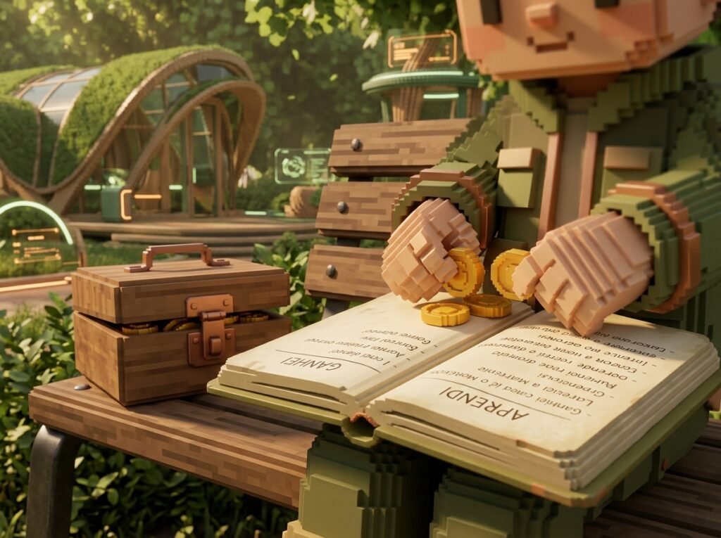 Seu filho quer ser "o próximo bilionário"? O que fazer com essa vontade 1 Counting voxel coins on notebook 20260925191031