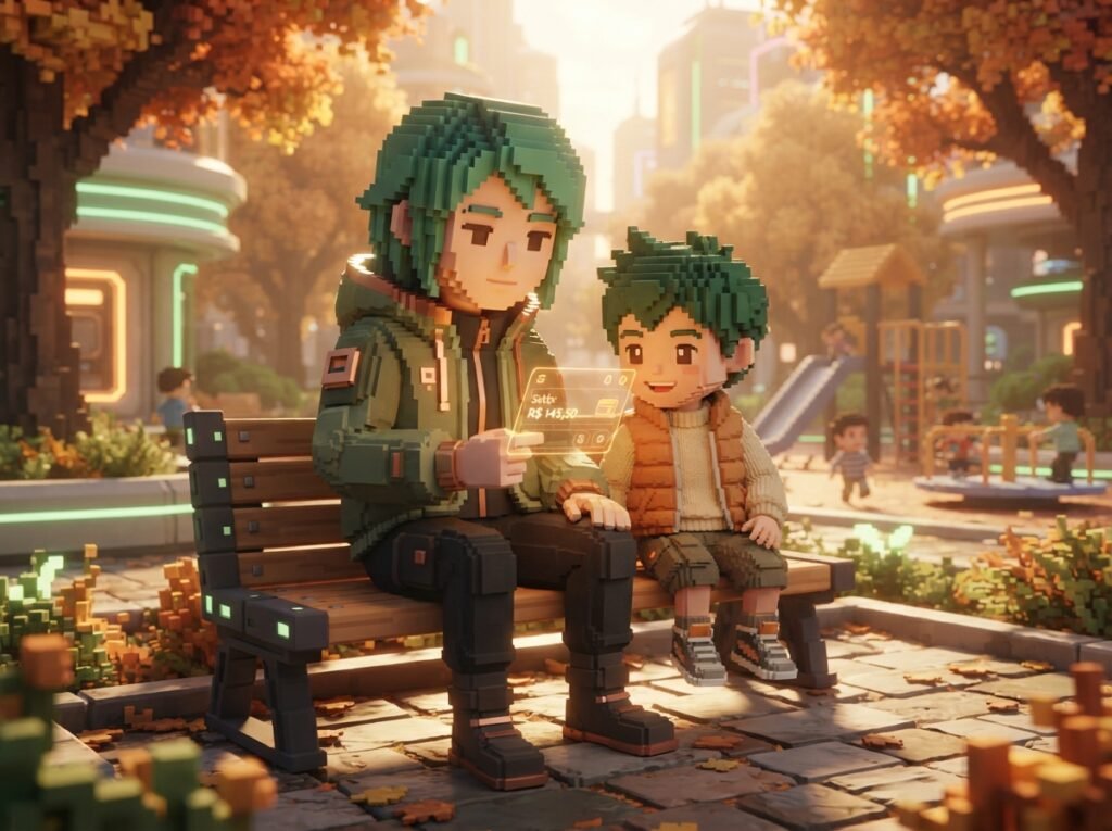Parent and child on bench 202609031812